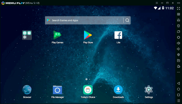 برنامج MEmu Android Emulator