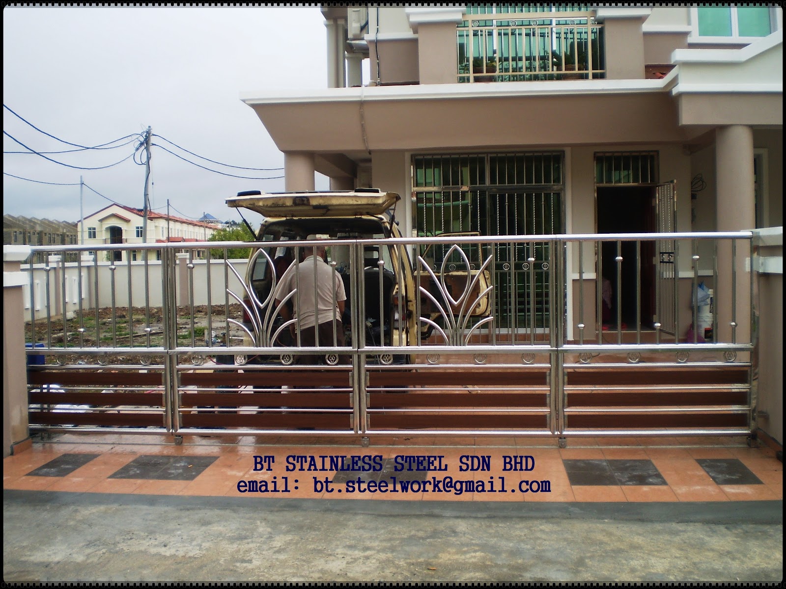 BT STAINLESS STEEL SDN BHD BT STEEL WORK CONTOH CONTOH 