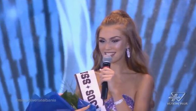 miss universe albania 2018 winner trejsi sejdini