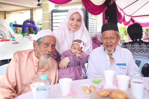 Majlis Aqiqah & Cukur Jambul Cucunda.