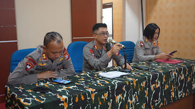 Satbrimob Polda Banten Gelar Rapat Internal Anev Bulanan