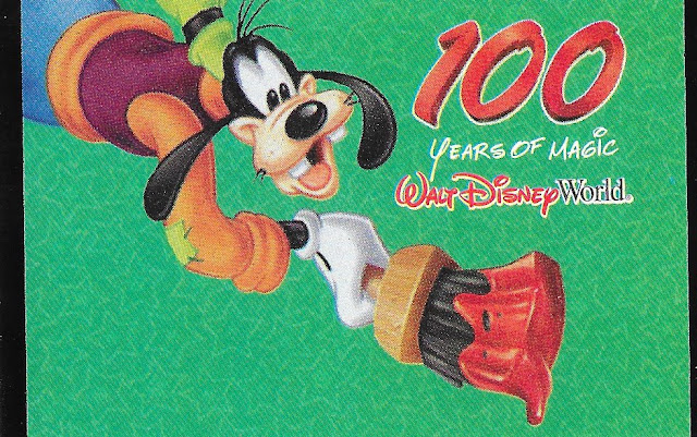 100 Years of Magic Goofy Walt Disney World Ticket