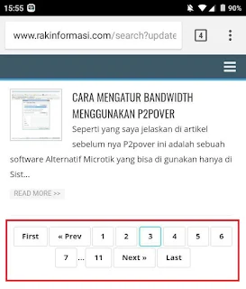 Cara Mengatasi Navigasi Halaman Blog Tidak Berjalan di Versi Mobile