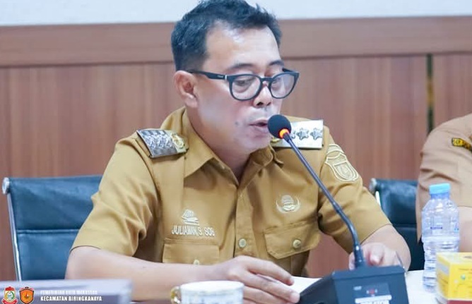 Camat Juliaman Hadiri Monitiring dan Evaluasi Triwulan III Komisi A DPRD Makassar