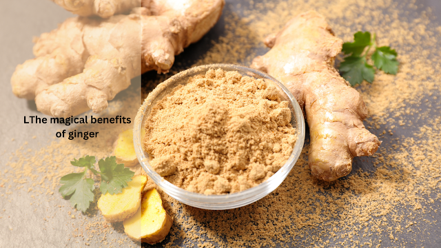 To lose weight... Learn about the magical benefits of ginger