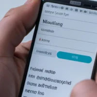 Person using Android smartphone to mute thread notifications in messaging app