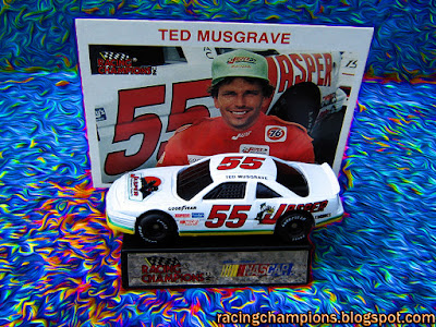 Ted Musgrave #55 Racing Champions 1/64 NASCAR diecast blog Pontiac Oldsmobile