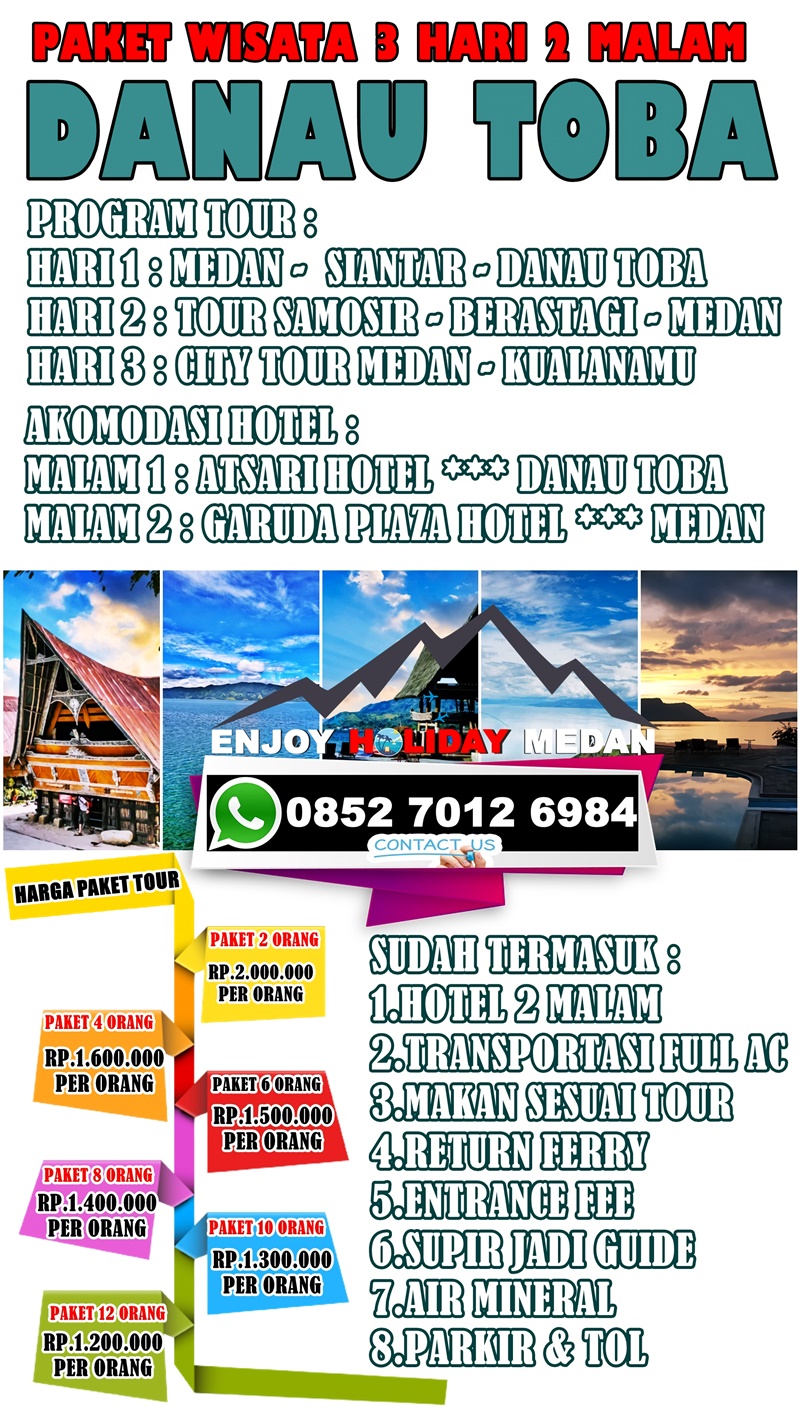 Paket Wisata Danau Toba Dari Jakarta