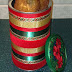 CRAFTS WITH ANASTASIA - CHRISTMAS RIBBON CANISTER