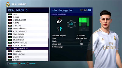 PES 2019 PES Professionals 2019 2.1 DLC 6.0 Update Brasileiro 2019/2020