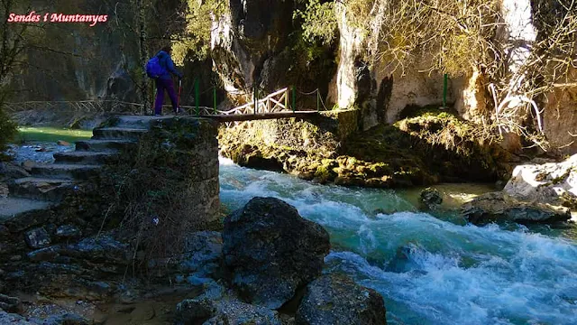 Cerrada Elías con río Borosa, Pontones, Sierra de Cazorla, Jaén, Andalucía