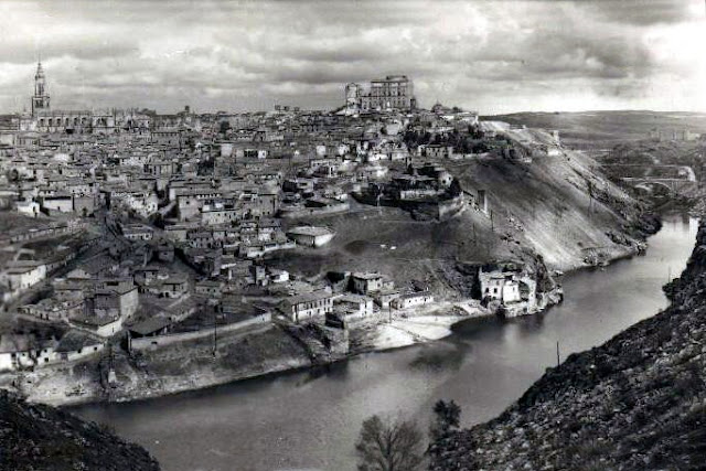 Vista de la localidad sobre 1920.