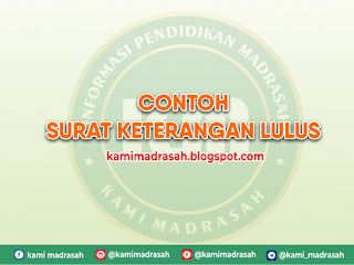 Contoh Surat Keterangan Lulus (SKL) Terbaru