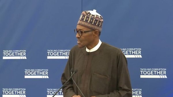 FULL TEXT: Buhari’s address at the anti corruption summit in London