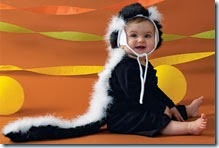 mofeta bebe disfraz