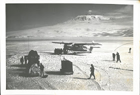 Image of one of the first planes to be flown in 1955