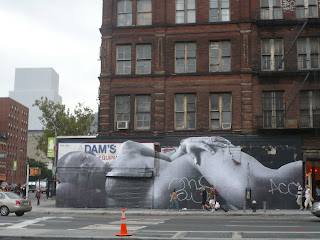 Installation by JR, Hudson Street