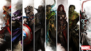 . who posted amazing illustrations of the Avengers as Fantasy heroes. (the avengers by thedurrrrian trk )