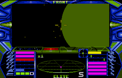 elite amiga gameplay screenshot