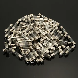 100Pcs 5x20mm 0.2A-20A Quick Blow Glass Tube Fuse Assorted Kit Fast-blow Glass Fuses Hown-store