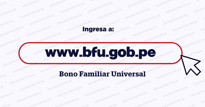 WWW.BFU.GOB.PE - BONO UNIVERSAL: Página oficial para saber si eres beneficiario del segundo bono de S/ 760