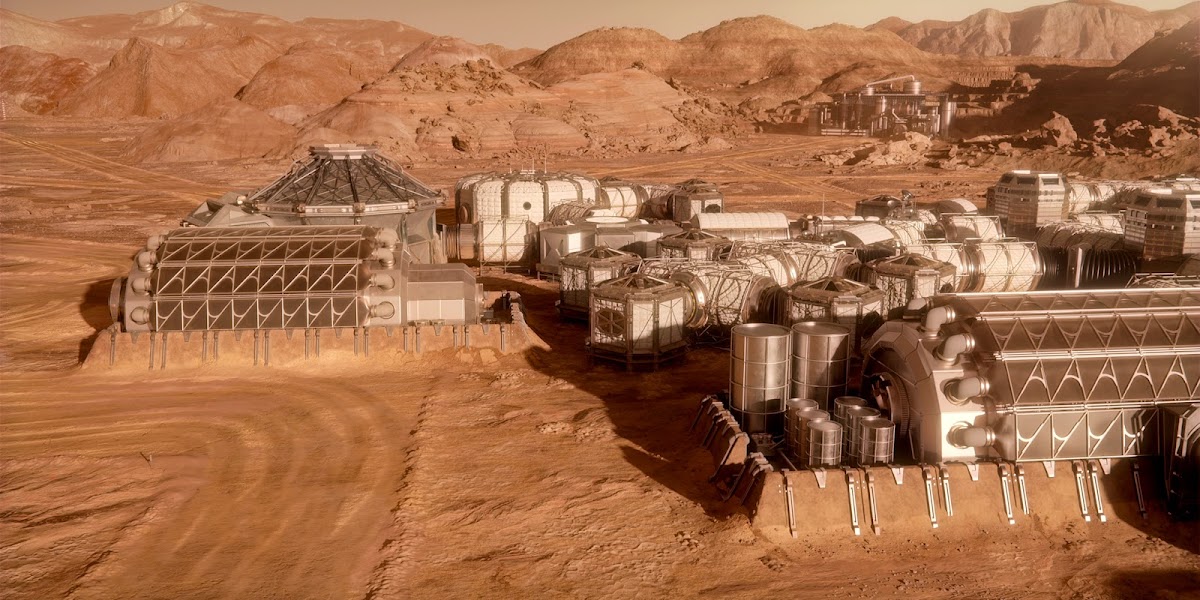 Happy Valley Mars base (closeup) in 'For All Mankind' season 4