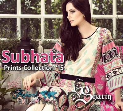 Subhata Prints Collection 2015 By Shariq Textile