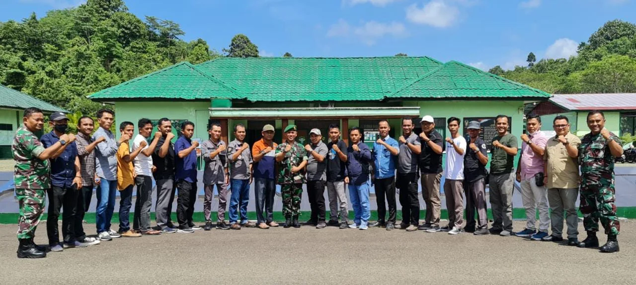 Jalin Sinergitas, Dandim 0115 Simeulue Gelar Silahturahmi Bersama Insan Media