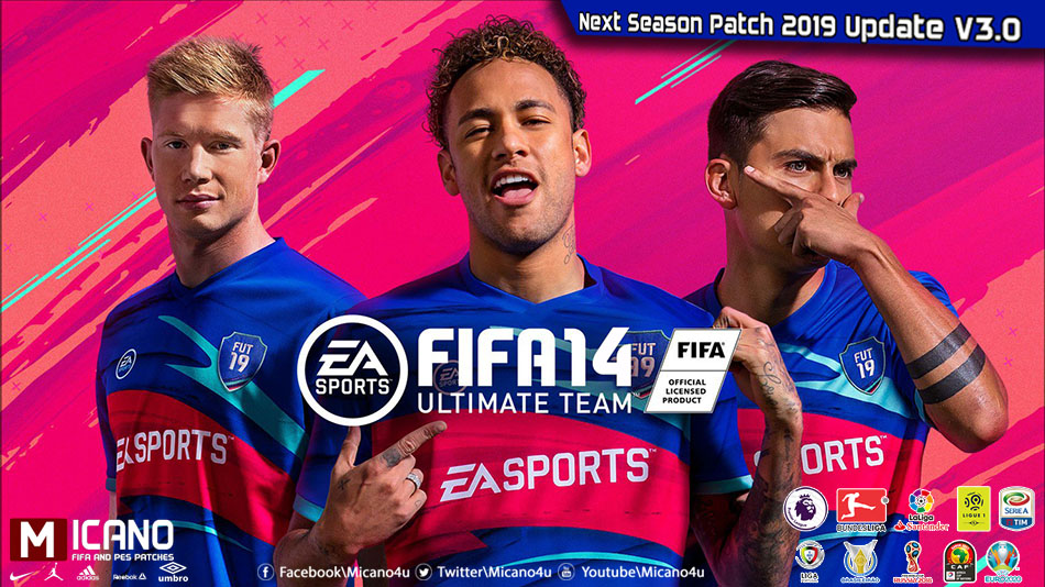 FIFA 14 Next Season Patch 2019 Update V3.0 - Released 04 ...
