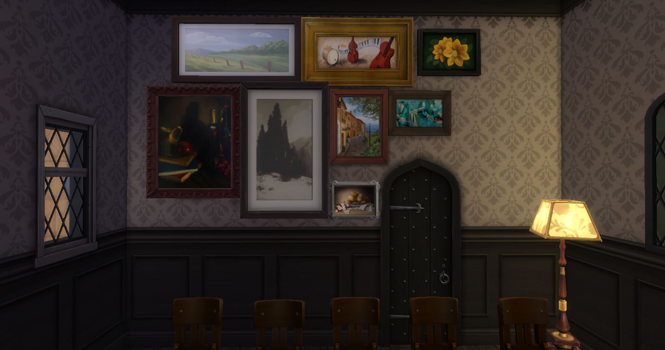 Hogwarts The Sims 4 ปราสาทฮอกวอตส์ The Sims 4