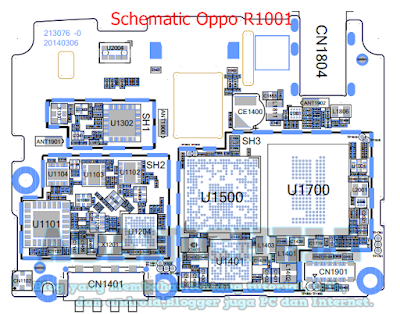 Schematic Oppo R1001 