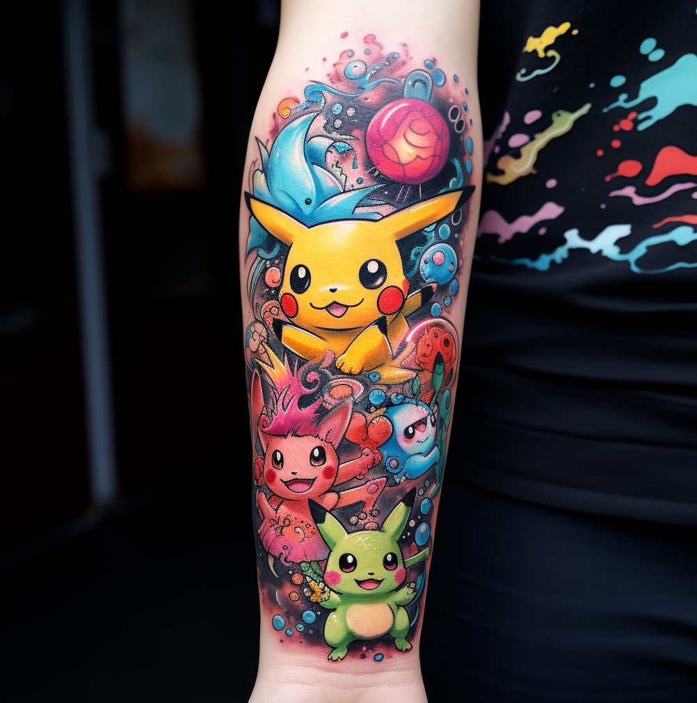 Tatuajes de Pokemon