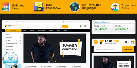 Fashmall – The Fashion PrestaShop Template