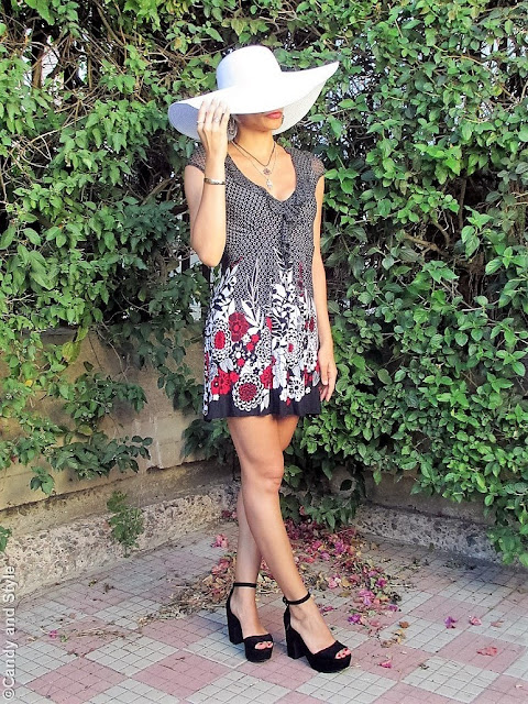 Floppy Hat + Flirty Dress