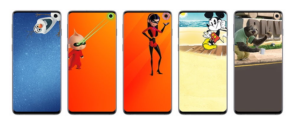 Samsung releases Pixar and Disney Wallpapers for Galaxy S10