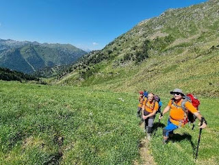 1º jornada, Pass de Aran,  personas y montaña