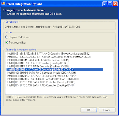 Install Windows XP on Acer Aspire 4710