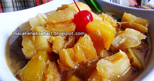 Resep Kolak Singkong Santan Ubi Jalar