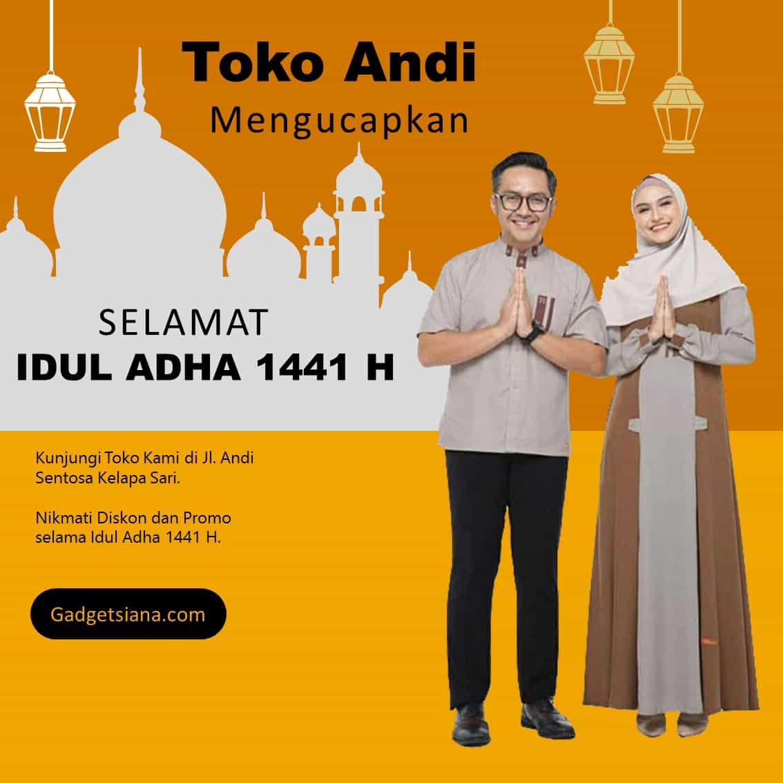 Download Gambar Ucapan Selamat Idul Adha  1441 H 