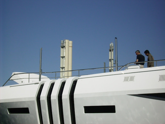 Wind Hunter installation on Superyacht