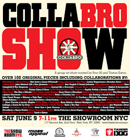 Collabo show flier