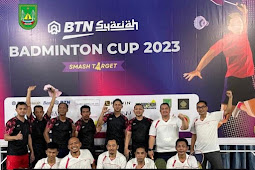 Pemko Batam Terjunkan Dua Tim Mengikuti Kejuaraan BTN Syariah Badminton Cup 2023