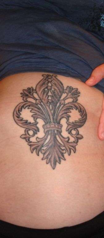 Fleur de Lis Tattoo 3