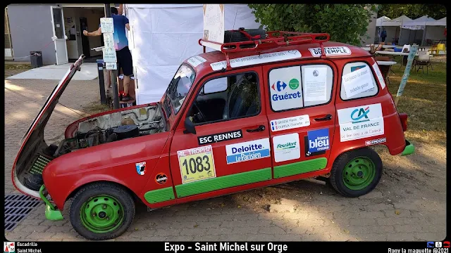 Fête de la ville de Saint Michel sur Orge 2021 avec l'Essonne auto retro