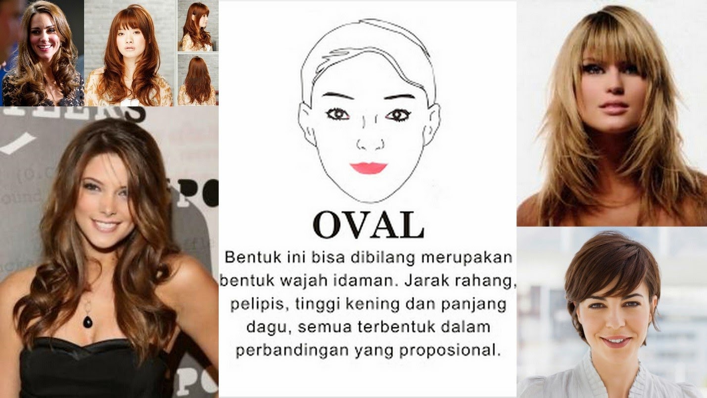 Gaya Rambut Wanita Tren Terbaru 2016 2017 Sesuai Bentuk Wajah