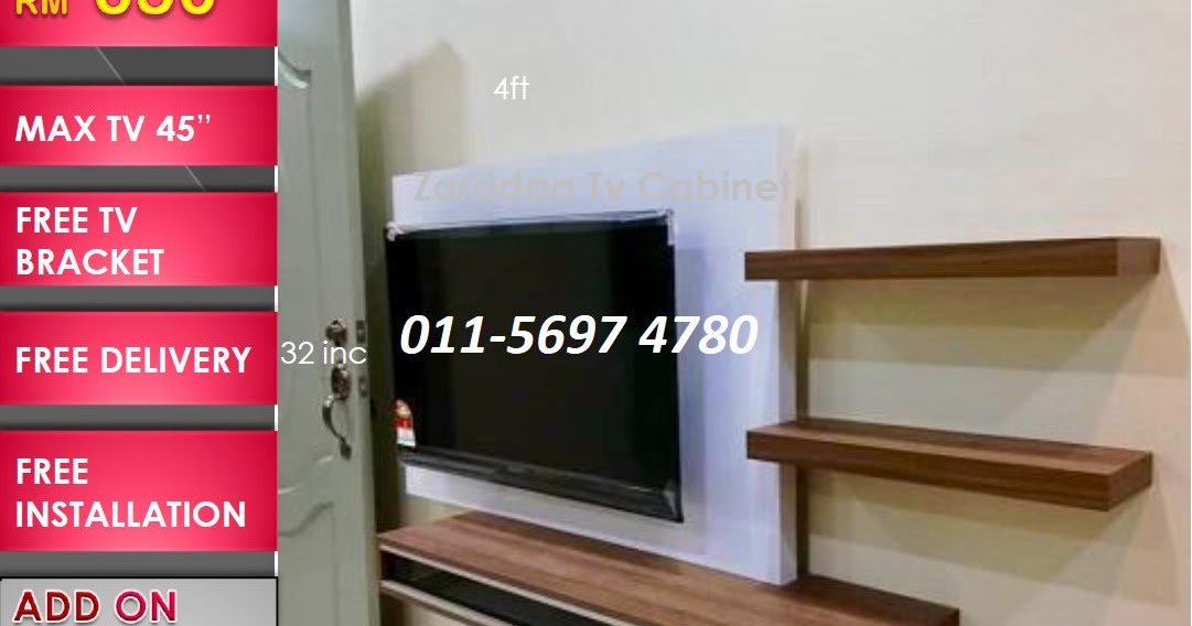 KABINET TV  RM650 HOME DECOR MALAYSIA CABINET TV  WALL 