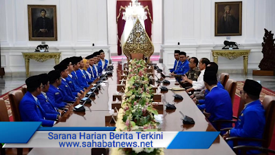 Presiden Jokowi Terima PB PMII Di Istana Merdeka, Ini agendanya!
