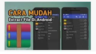 Cara unzip file di Ponsel android, tidak ribet