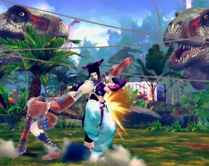 Ultra Street Fighter IV Jurassic Stage