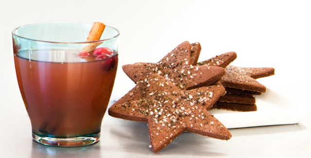 Mulled Apple Cider and Moravian Cookies. Seasoning by Epicure